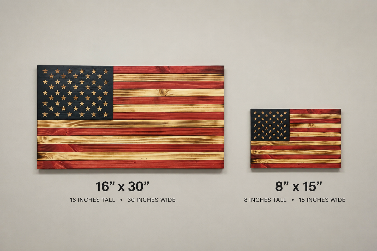 16” x 30” American Flag
