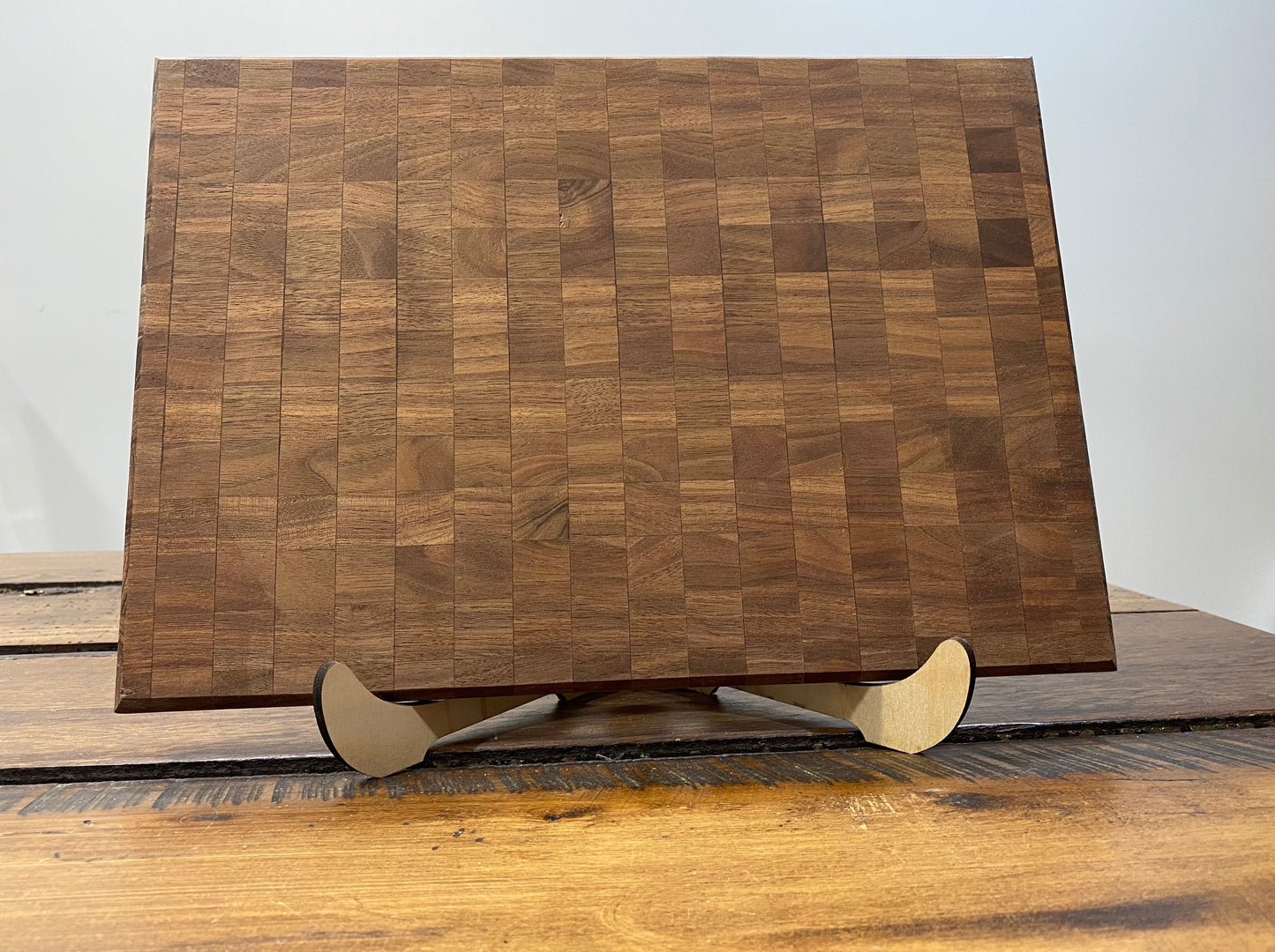 Walnut Checkerboard Pattern Cutting Board