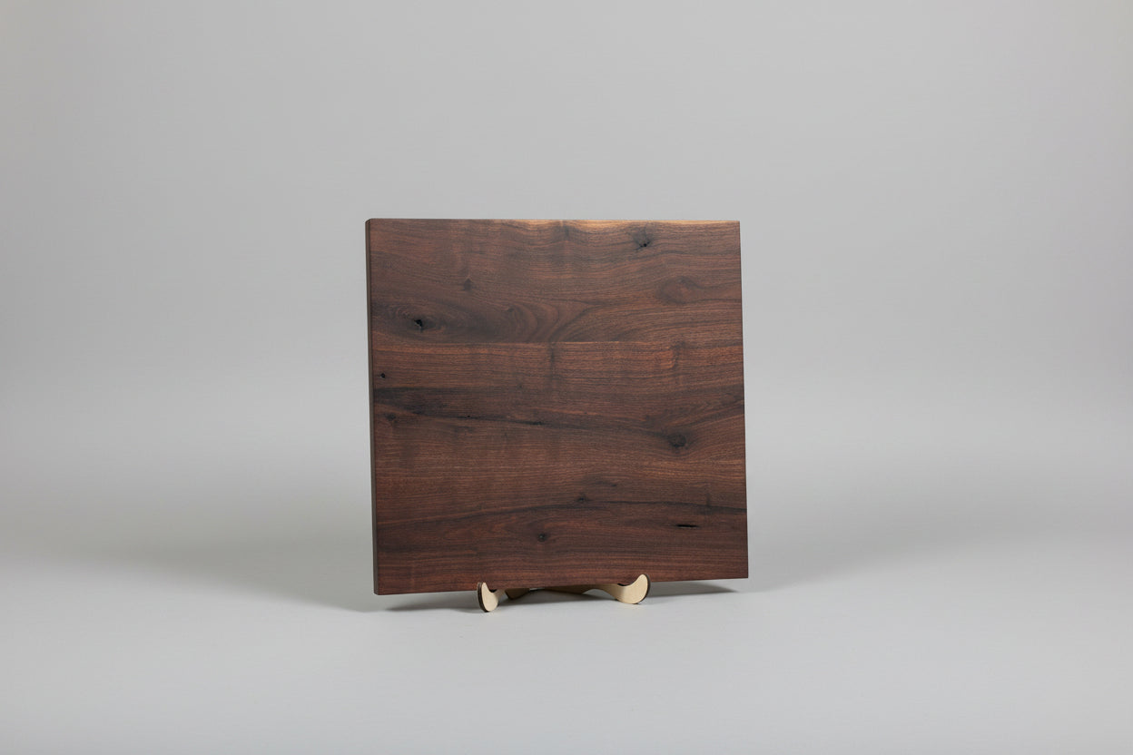 Square Walnut Cutting Board