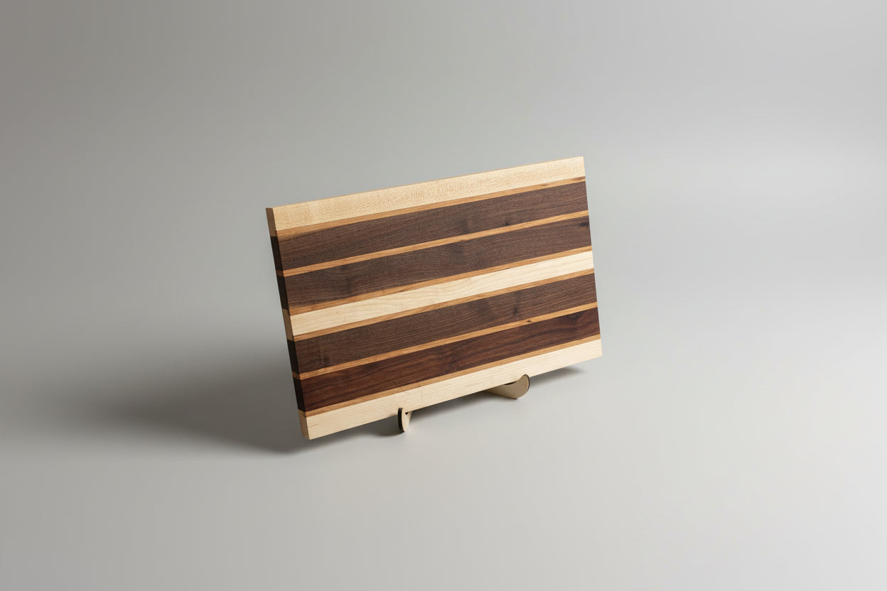 Racing Stripe Cutting Board